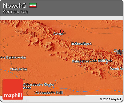 Political Panoramic Map of Nowchū