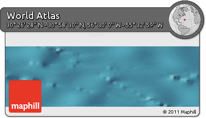 Satellite Panoramic Map of the Area around 30° 42' 29" N, 56° 1' 29" W