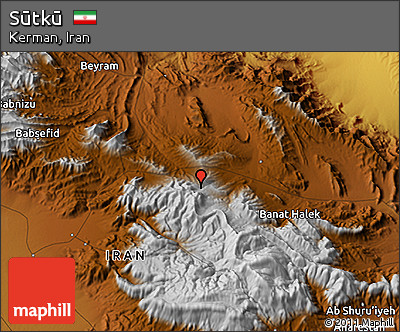 Physical 3D Map of Sūtkū