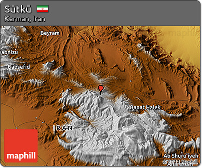 Physical 3D Map of Sūtkū