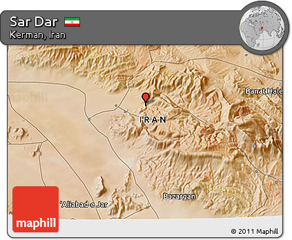 Satellite 3D Map of Sar Dar