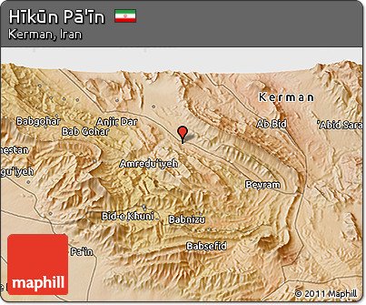 Satellite 3D Map of Hīkūn Pā'īn