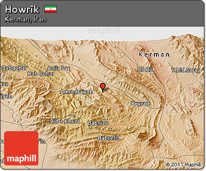 Satellite 3D Map of Howrīk