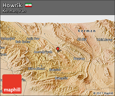 Satellite 3D Map of Howrīk