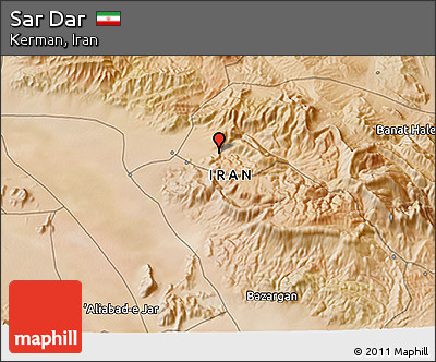 Satellite 3D Map of Sar Dar