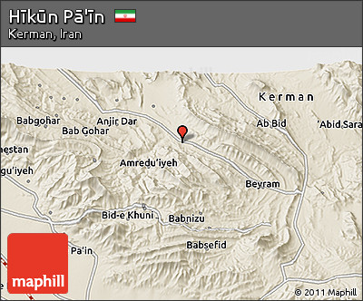 Shaded Relief 3D Map of Hīkūn Pā'īn