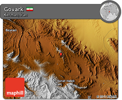 Physical Map of Govark