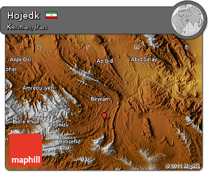 Physical Map of Hojedk