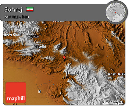Physical Map of Sohraj