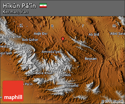 Physical Map of Hīkūn Pā'īn