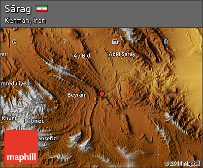 Physical Map of Sārag
