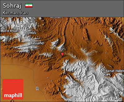 Physical Map of Sohraj