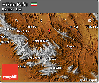 Physical Map of Hīkūn Pā'īn