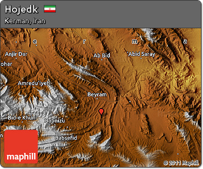 Physical Map of Hojedk