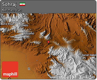 Physical Map of Sohraj