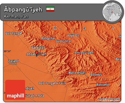 Political Map of Ābpangū'īyeh