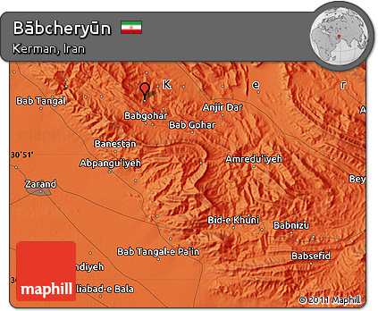 Political Map of Bābcheryūn