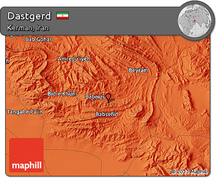 Political Map of Dastgerd