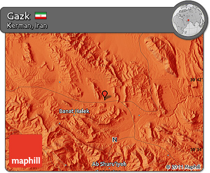 Political Map of Gazk