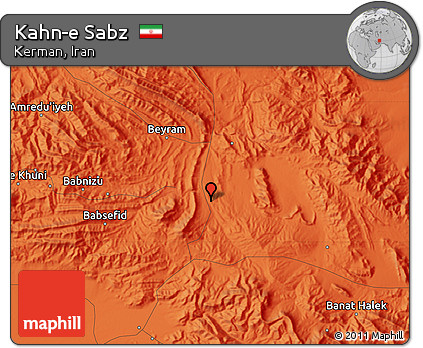 Political Map of Kahn-e Sabz