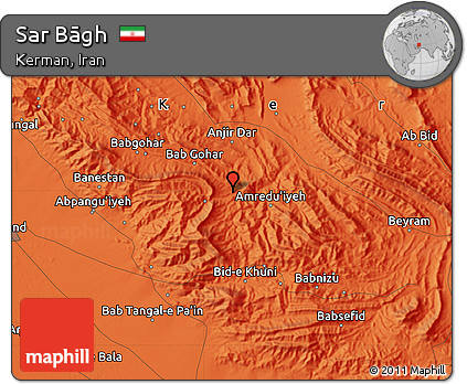 Political Map of Sar Bāgh