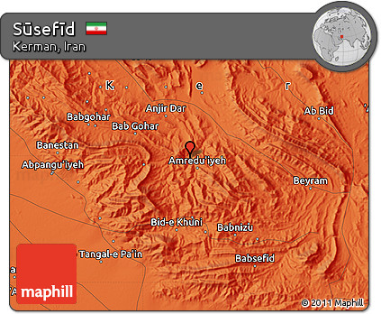 Political Map of Sūsefīd