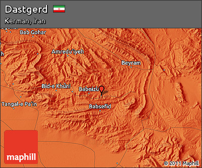 Political Map of Dastgerd