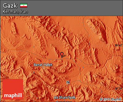 Political Map of Gazk