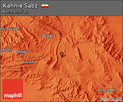 Political Map of Kahn-e Sabz