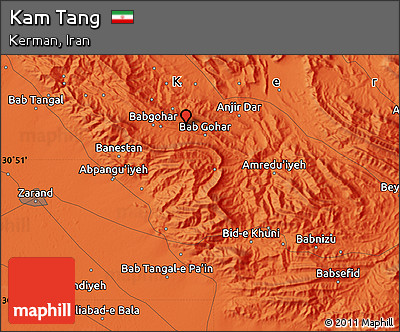 Political Map of Kam Tang