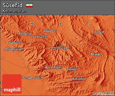 Political Map of Sūsefīd