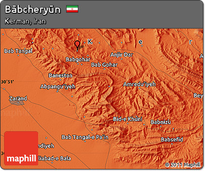 Political Map of Bābcheryūn