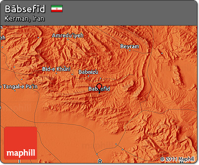 Political Map of Bābsefīd