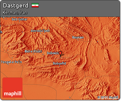 Political Map of Dastgerd