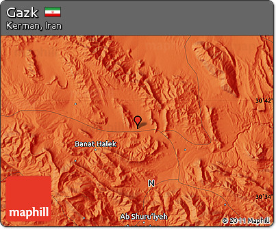 Political Map of Gazk