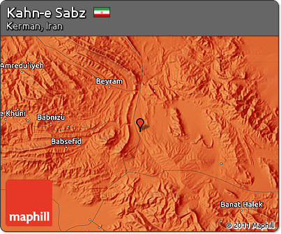 Political Map of Kahn-e Sabz