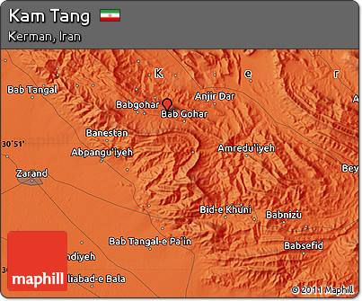Political Map of Kam Tang