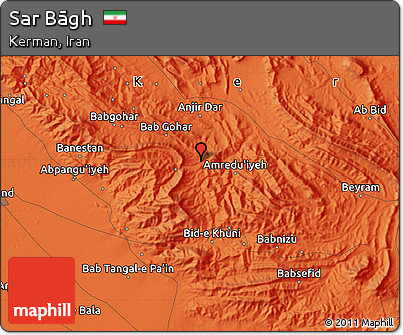 Political Map of Sar Bāgh