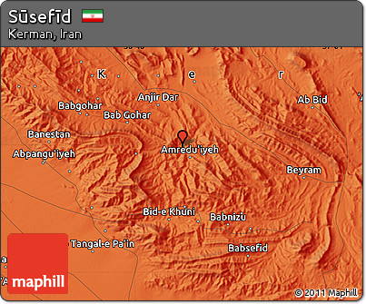 Political Map of Sūsefīd