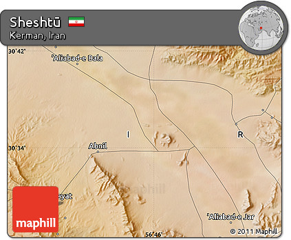 Satellite Map of Sheshtū