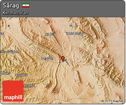Satellite Map of Sārag