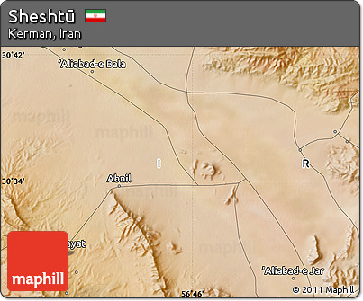 Satellite Map of Sheshtū