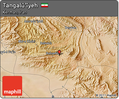 Satellite Map of Tangalū'īyeh