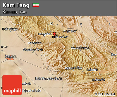 Satellite Map of Kam Tang