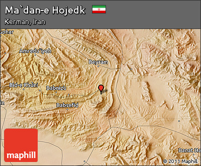 Satellite Map of Ma`dan-e Hojedk