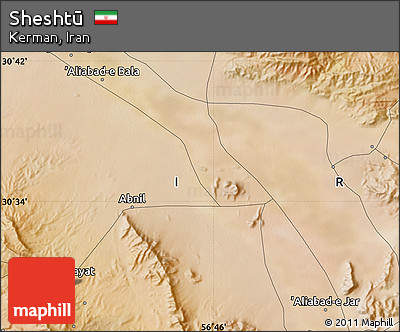 Satellite Map of Sheshtū