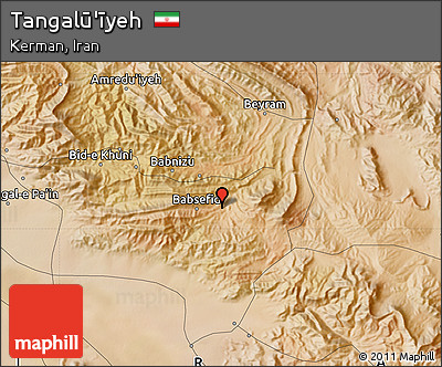 Satellite Map of Tangalū'īyeh
