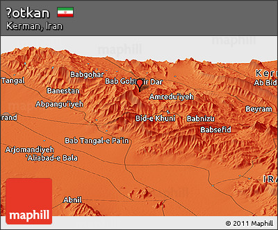 Political Panoramic Map of Ḩotkan