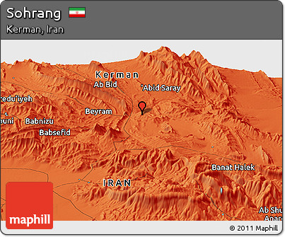 Political Panoramic Map of Sohrang