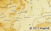 Physical Map of the area around 30° 42' 29" N, 5° 1' 30" W